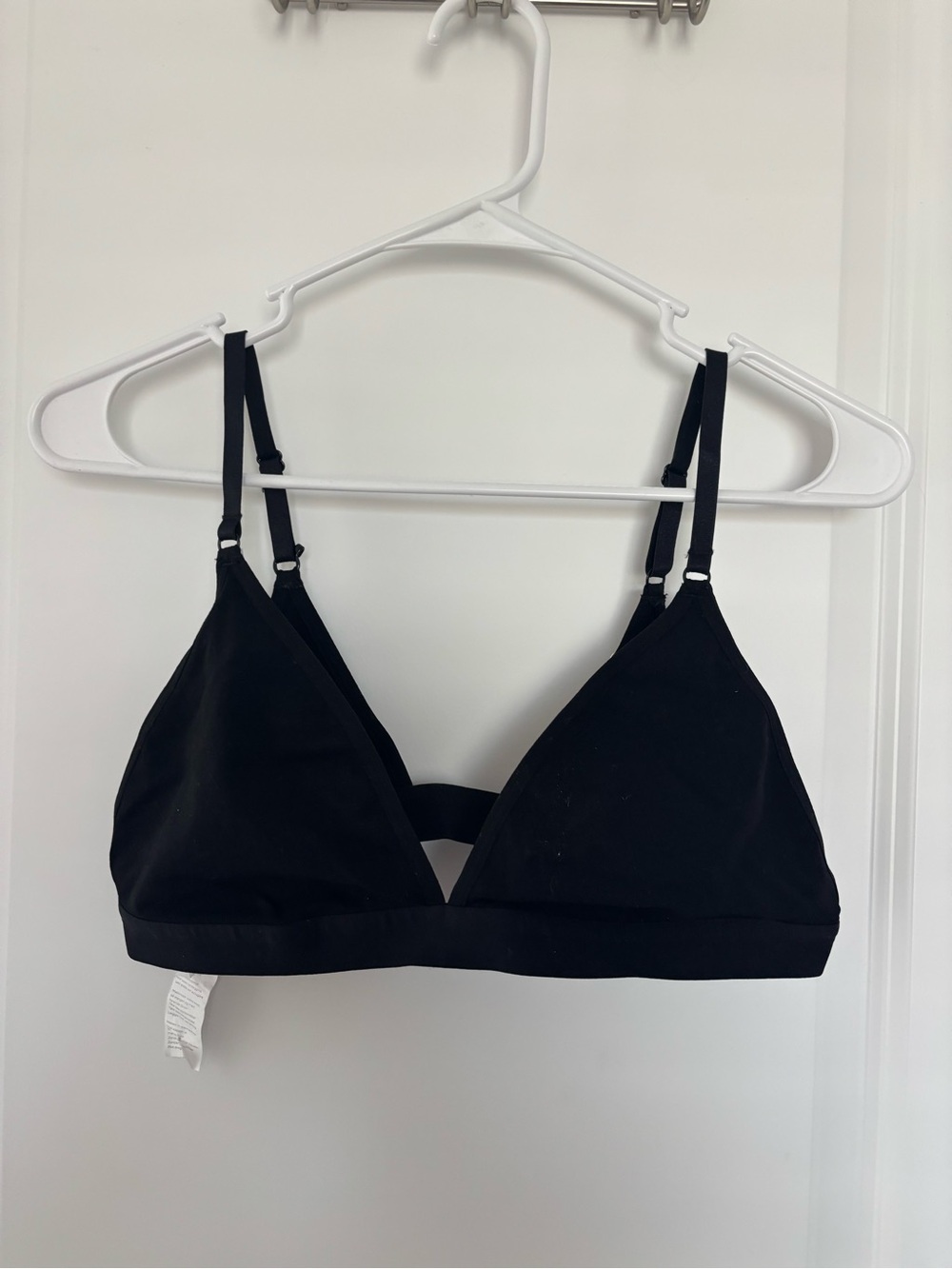 Fabletics Black Triangle Wireless Bralette